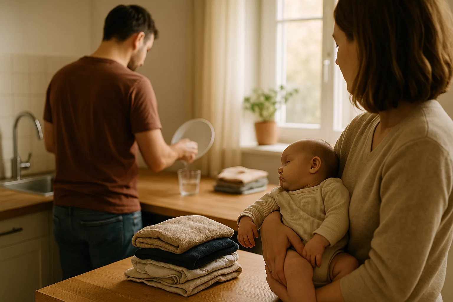 Beziehungskrise Kind – Wie verteilt ihr Aufgaben fair, wenn einer arbeitet und einer beim Baby ist?